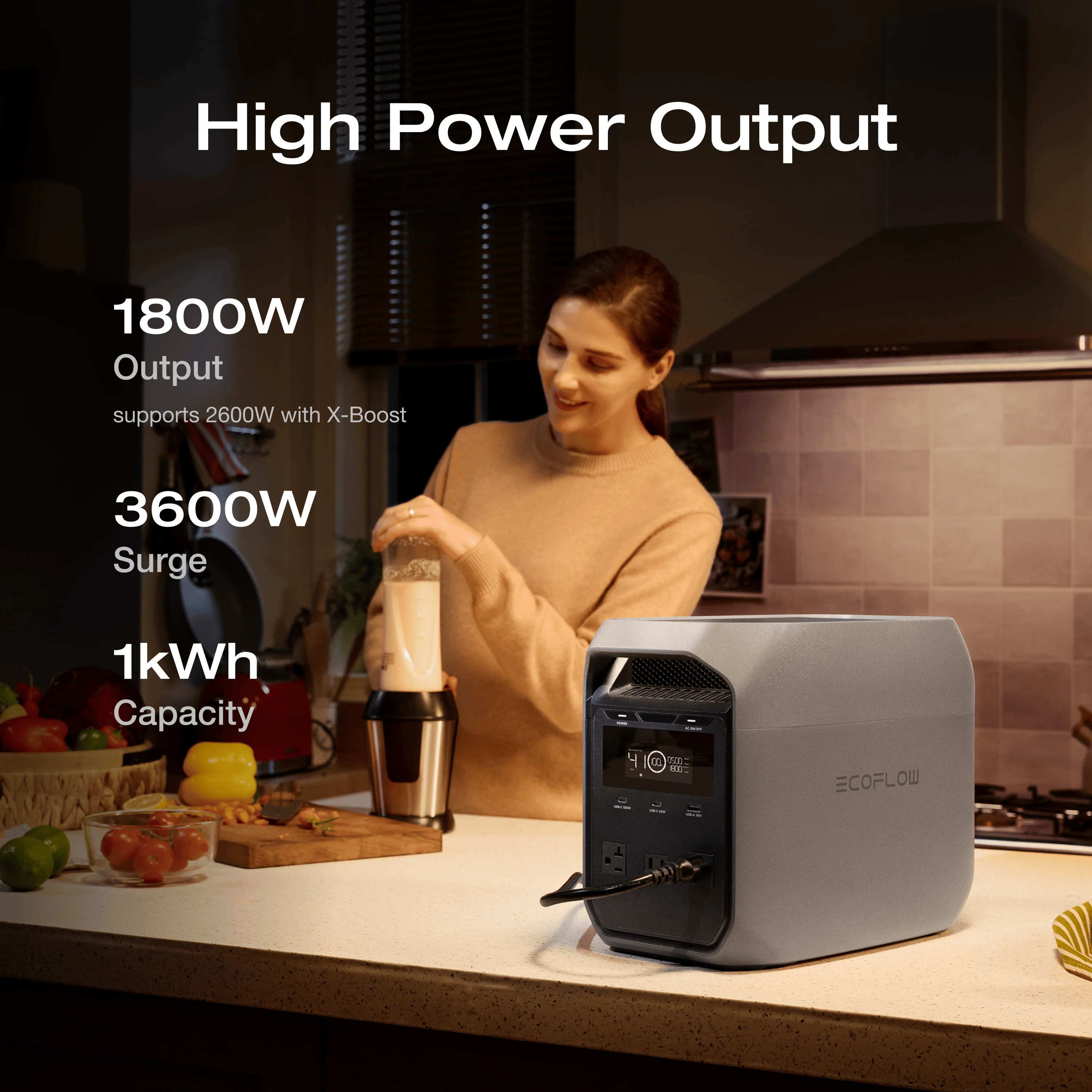 EcoFlow DELTA 3 Classic Portable Power Station (1024Wh) —— Special Offer - Image 5