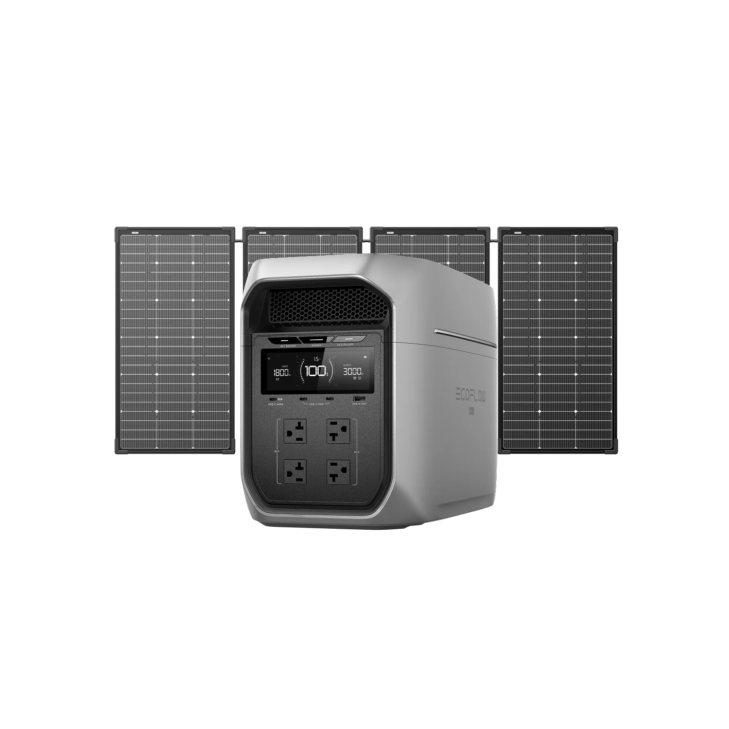 EcoFlow DELTA 3 Max Plus Solar Generator - Image 2