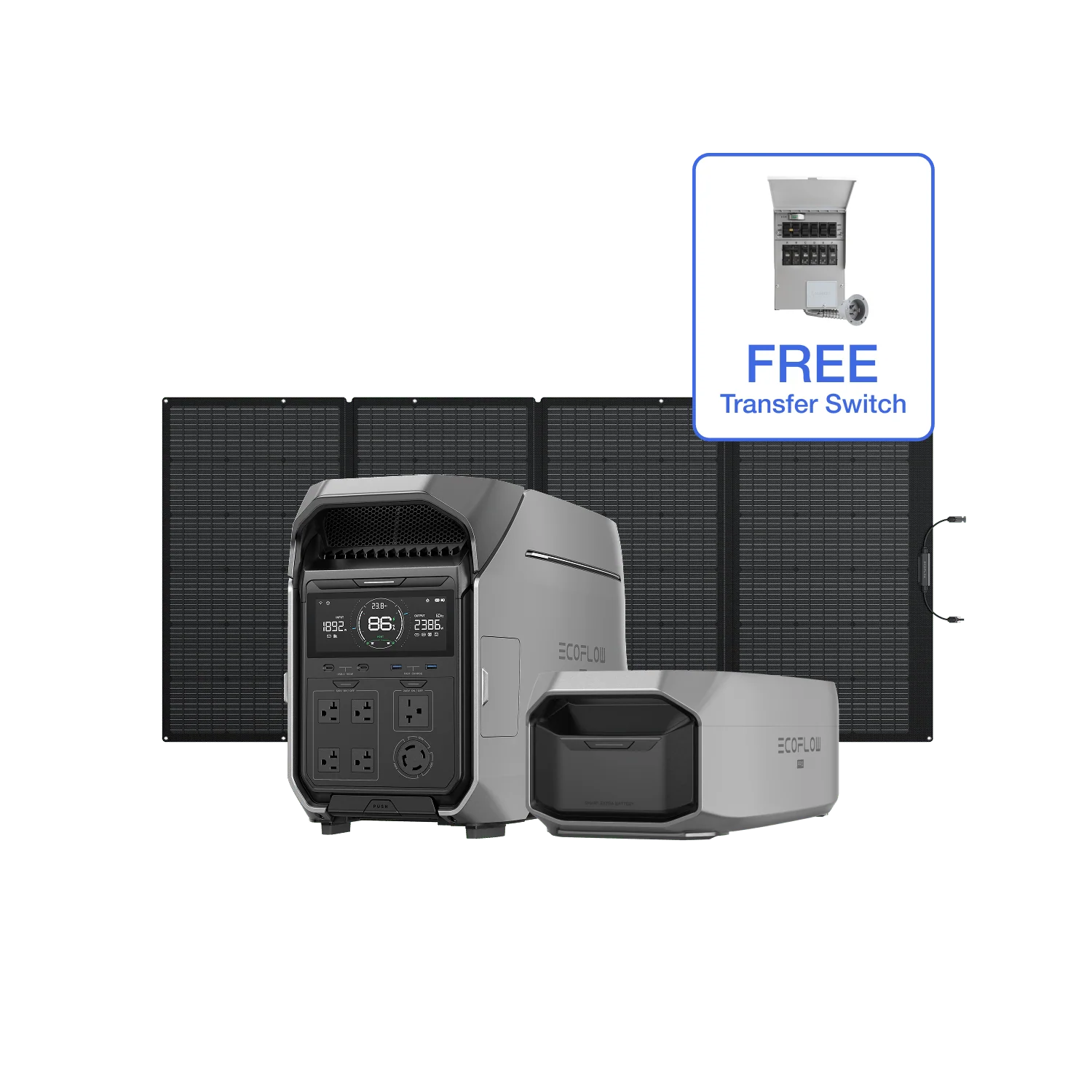 EcoFlow DELTA Pro 3 Portable Power Station (Smart Generator 4000 Bundle)---Subscriber Only - Image 17