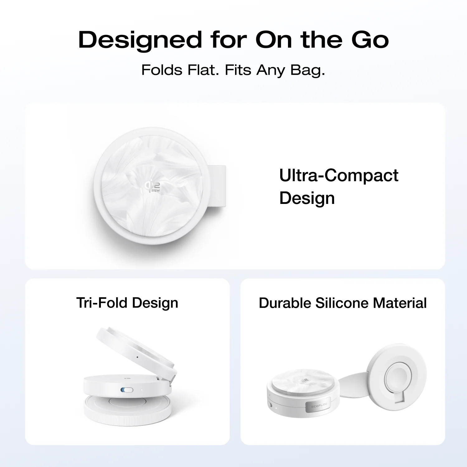 EcoFlow RAPID Mag Qi2.2 Wireless Charging Station (3-in-1 Foldable) - Image 6