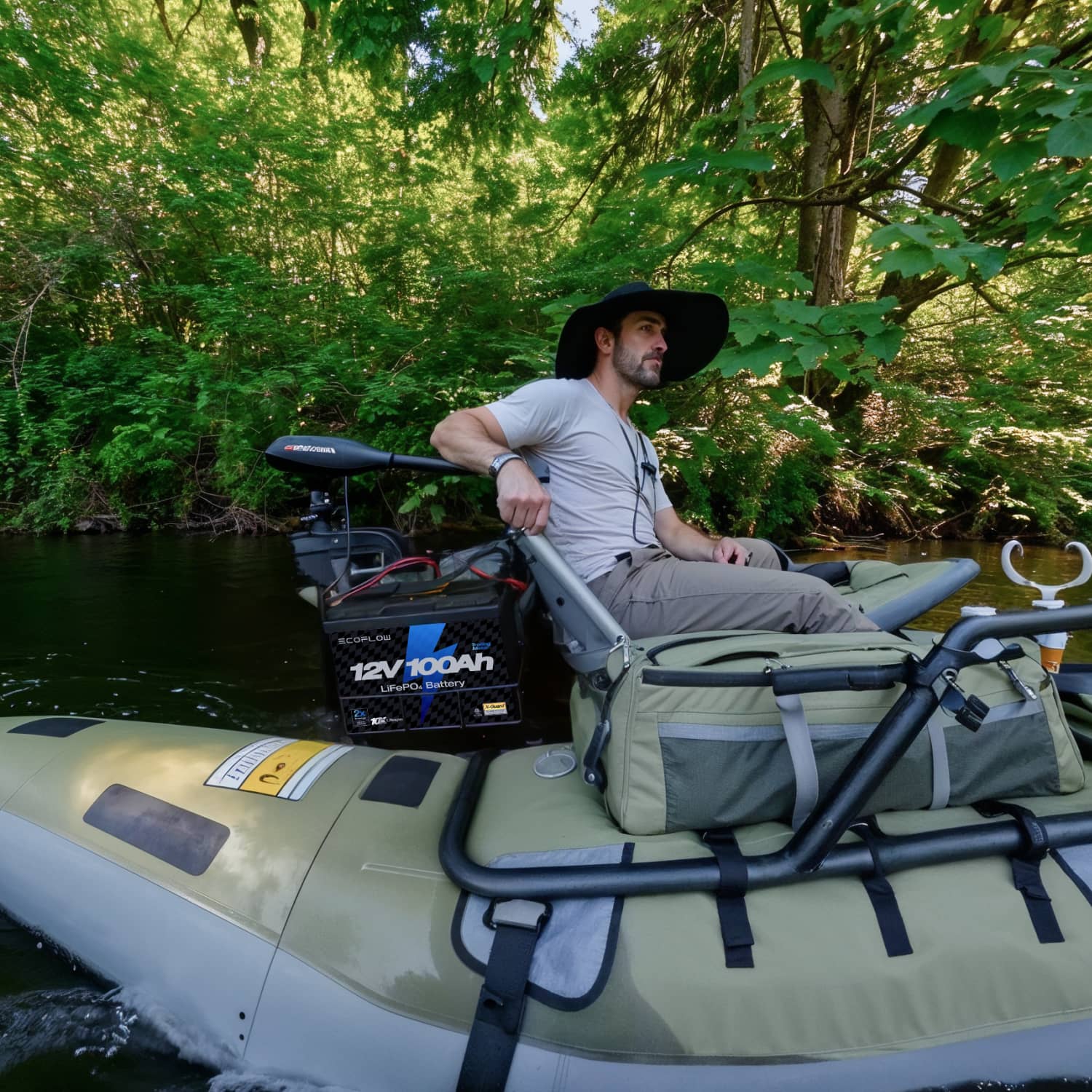 EcoFlow Lithium 12V 100Ah Deep Cycle Marine Trolling Motor Battery - Image 12